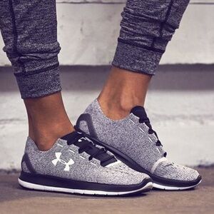 Under Armour Speedform Slingride Women Running Shoes grey size 7 FLAWED